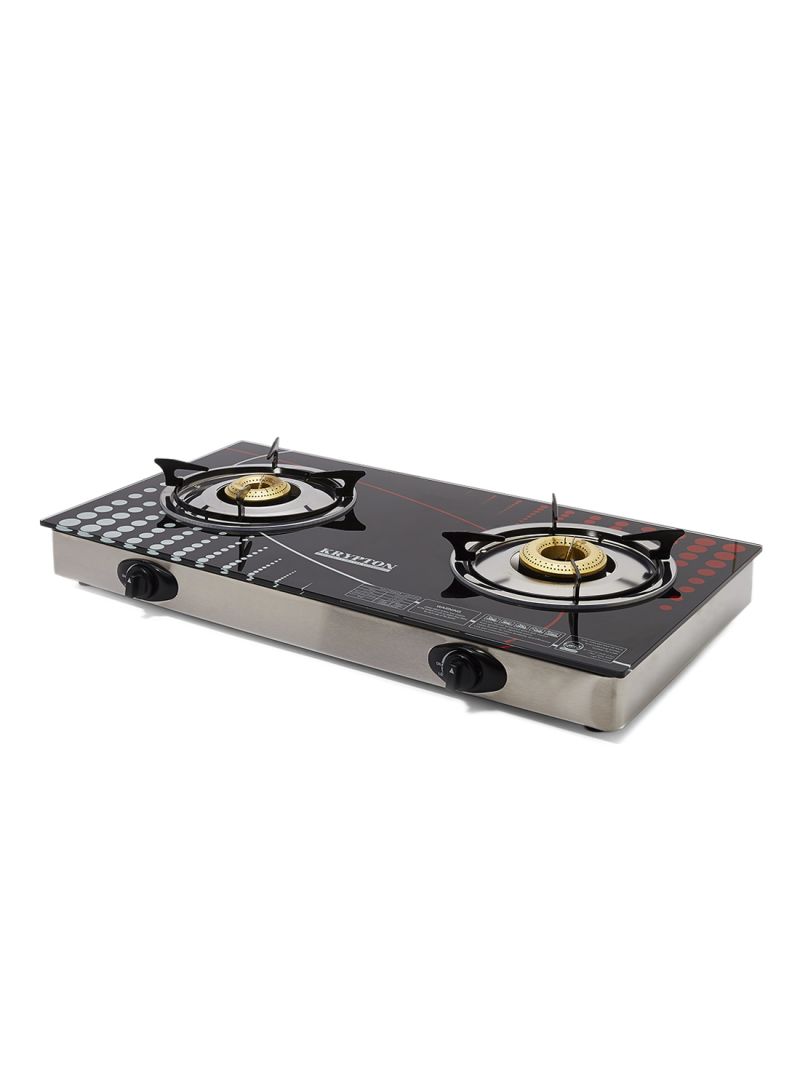 Double Burner Gas Cooker KNGC6014 Multicolour